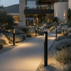 Outdoor Floor Lamp | Weather-Resistant LED Round Base | 30 & 60 cm