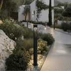 Outdoor Floor Lamp | Weather-Resistant LED Round Base | 30 & 60 cm