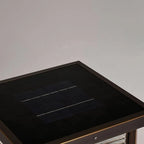Outdoor Pillar Light | Metal & Glass Weather-Resistant | Post-Mountable