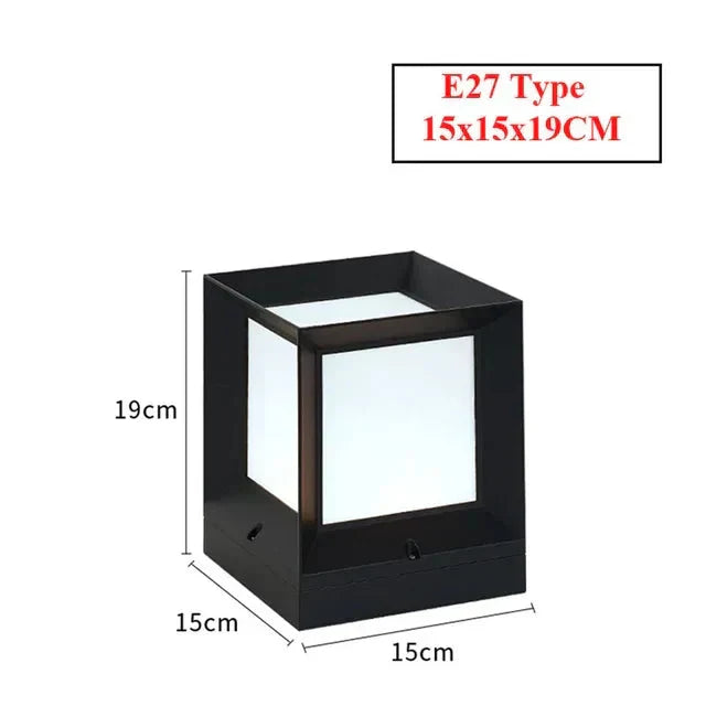 Outdoor Pillar Light | Weather-Resistant Warm & Bright LED | 12W
