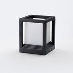 Outdoor Post Light | Metal & Acrylic Black Finish | IP65