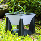 Outdoor Solar Lamp | Cube-Shaped Solar LED & Weather-Resistant