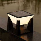 Outdoor Solar Lamp | Solar-Powered LED & Weather-Resistant | Cube Design
