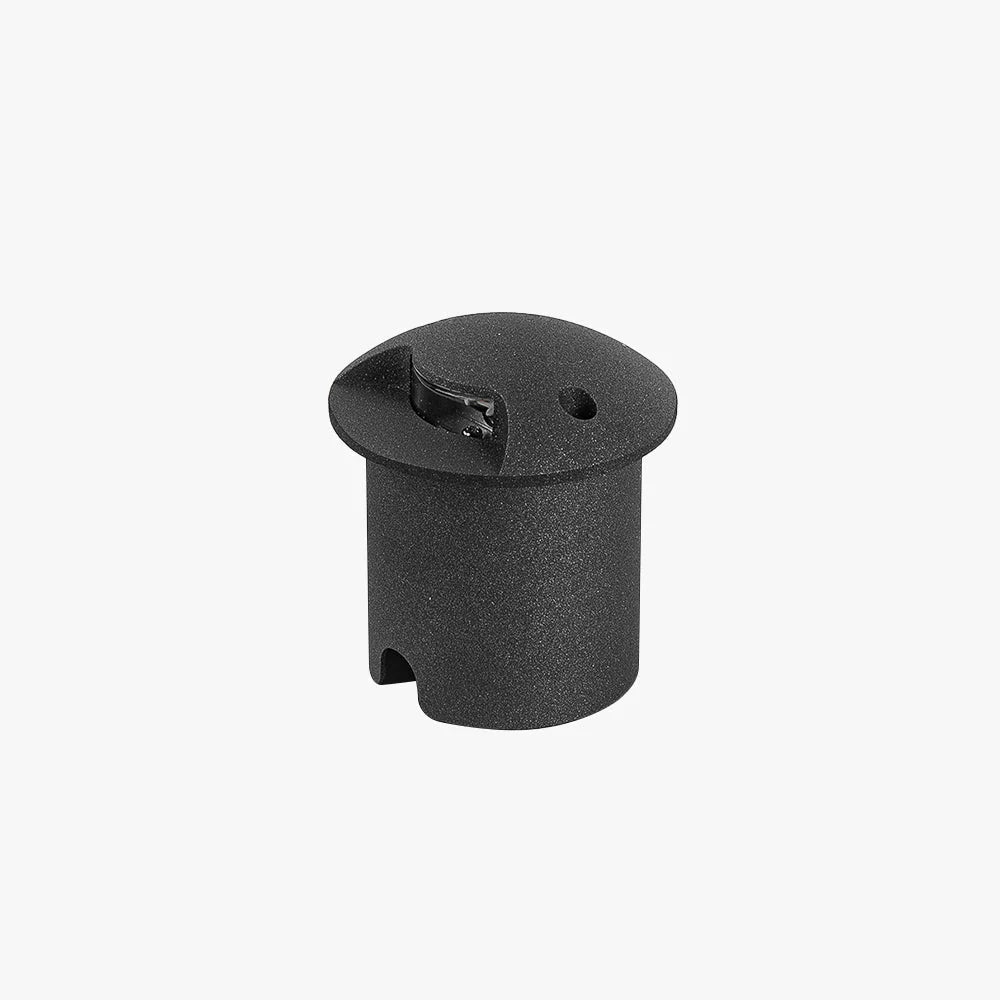 Outdoor Step & Deck Light | Black Metal & Glass | IP65