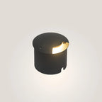 Outdoor Step & Deck Light | Black Metal & Glass | IP65