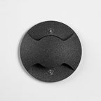 Outdoor Step & Deck Light | Black Metal & Glass | IP65