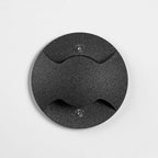 Outdoor Step & Deck Light | Black Metal & Glass | IP65