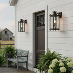 Outdoor Wall Lamp | Brass & Glass | IP65 Rated