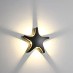 Outdoor Wall Light | Starfish Design Built-In LED & Aluminum