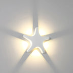 Outdoor Wall Light | Starfish Design Built-In LED & Aluminum