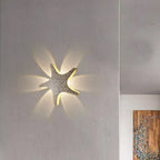 Outdoor Wall Light | Starfish Design Built-In LED & Aluminum