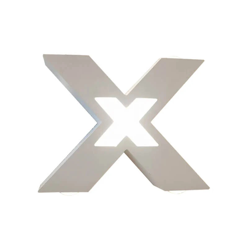 Outdoor Wall Light | X-Shaped LED Waterproof | 4 Lights