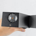 Outdoor Wall Light | X-Shaped LED & Waterproof | 4 Lights