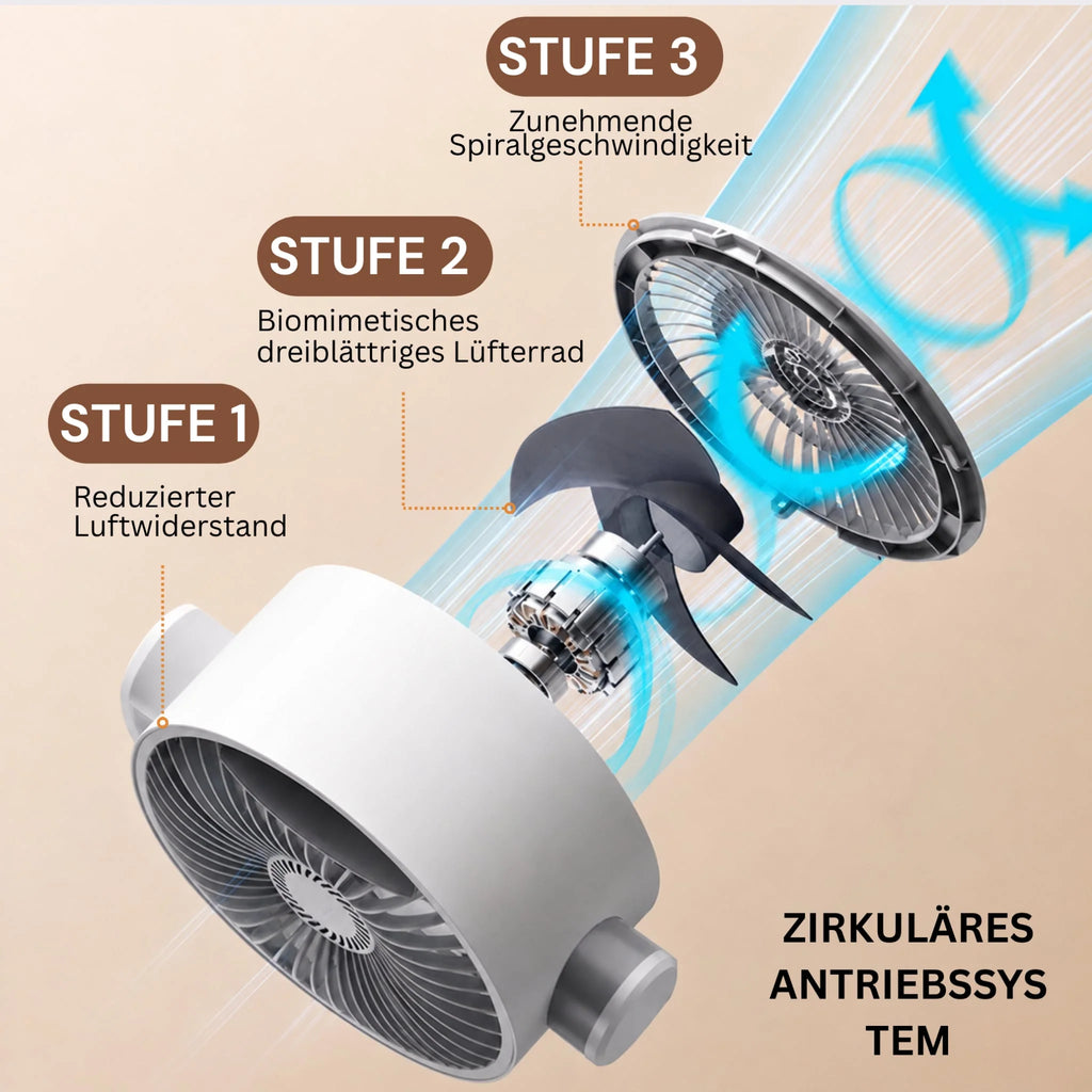 Pedestal Fan | Quiet Operation & Oscillation | Adjustable Height