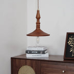 Pendant Lamp | Wood Body & E26/E27 Bulb Holder | 150 cm Cable
