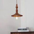 Pendant Lamp | Wood Body & E26/E27 Bulb Holder | 150 cm Cable