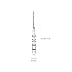 Pendant Lamp | Wood Body & E26/E27 Bulb Holder | 150 cm Cable