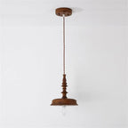 Pendant Lamp | Wood Body & E26/E27 Bulb Holder | 150 cm Cable