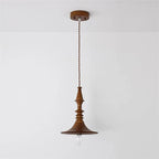Pendant Lamp | Wood Body & E26/E27 Bulb Holder | 150 cm Cable