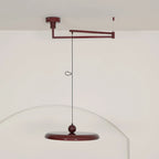 Pendant Light | Adjustable Arm, Round Shade & Integrated LED