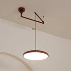 Pendant Light | Adjustable Arm, Round Shade & Integrated LED