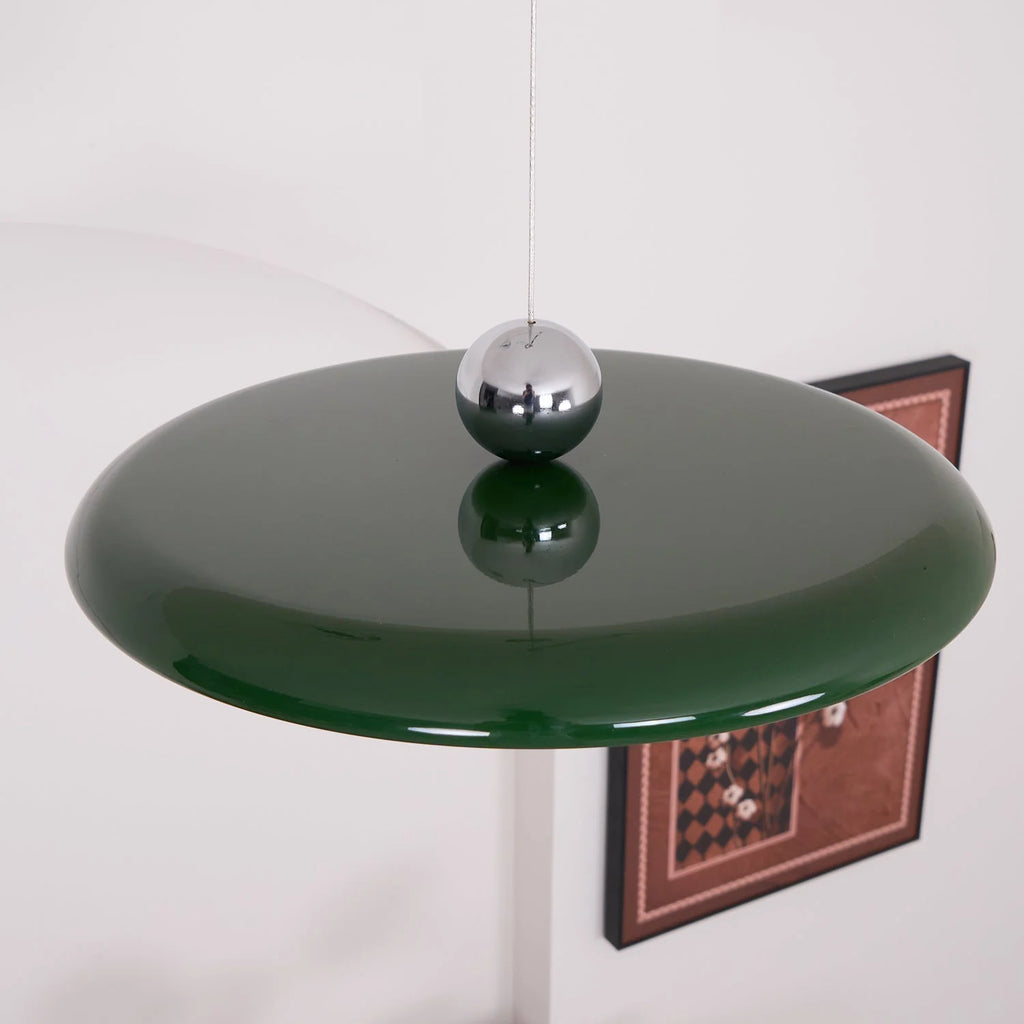 Pendant Light | Adjustable Arm, Round Shade & Integrated LED