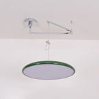 Pendant Light | Adjustable Arm, Round Shade & Integrated LED