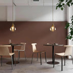 Pendant Light | Clear Glass Shade & Brass Finish | 150 cm Adjustable Wire
