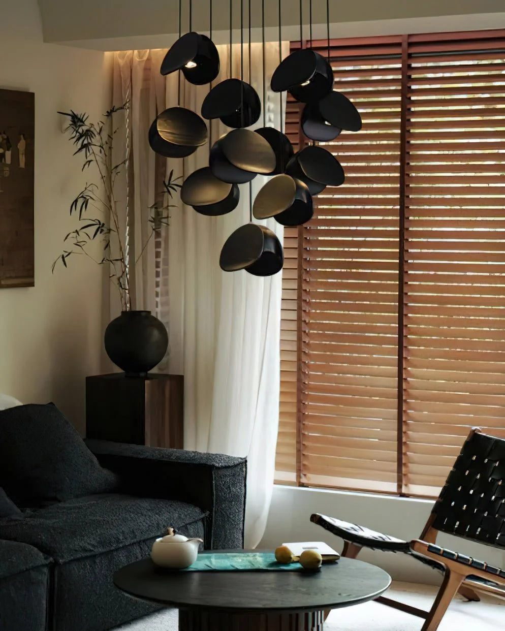 Pendant Light | Integrated LED & Adjustable Height | Multiple Head Sizes