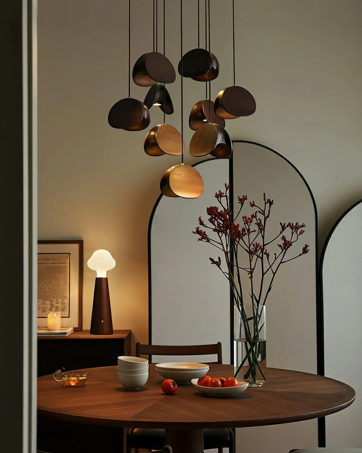 Pendant Light | Integrated LED & Adjustable Height | Multiple Head Sizes