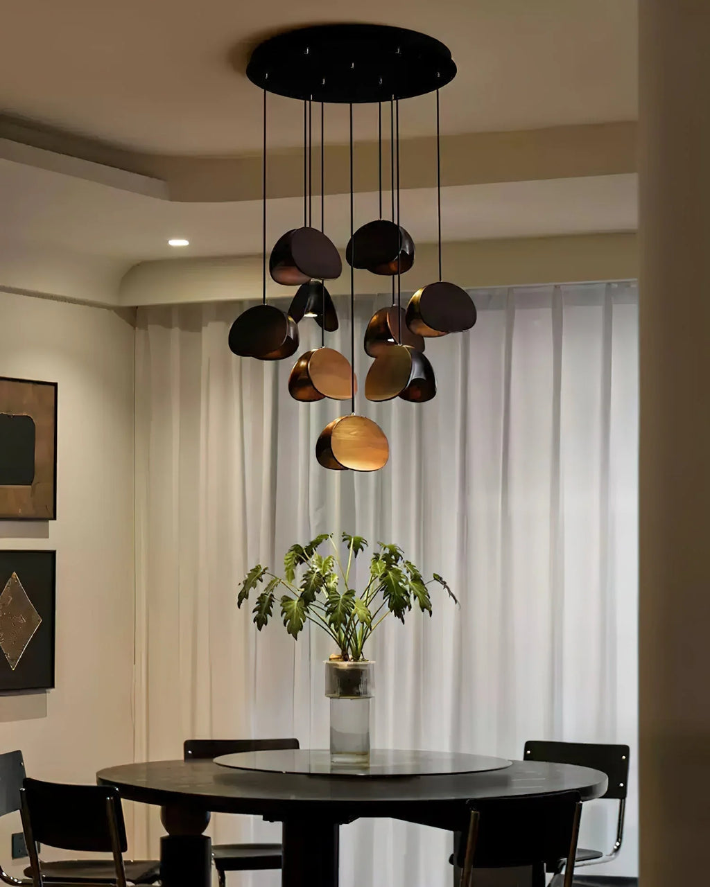 Pendant Light | Integrated LED & Adjustable Height | Multiple Head Sizes