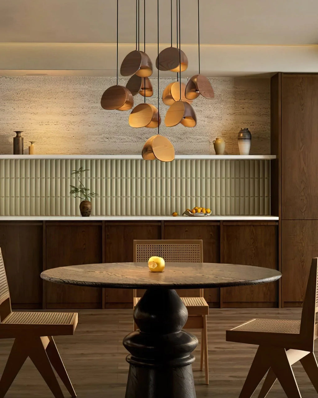 Pendant Light | Integrated LED & Adjustable Height | Multiple Head Sizes