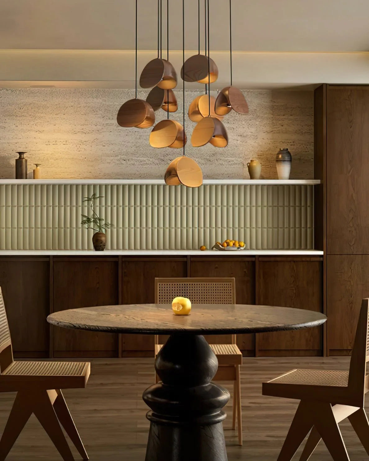 Pendant Light | Integrated LED & Adjustable Height | Multiple Head Sizes