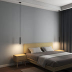Pendant Light | Linear Metal LED & Tri-Color | Bulb Included