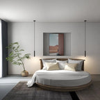 Pendant Light | Linear Metal LED & Tri-Color | Bulb Included