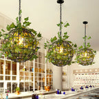 Pendant Light | Metal Globe Shade & Adjustable Chain | E26/E27 Socket