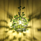 Pendant Light | Metal Globe Shade & Adjustable Chain | E26/E27 Socket