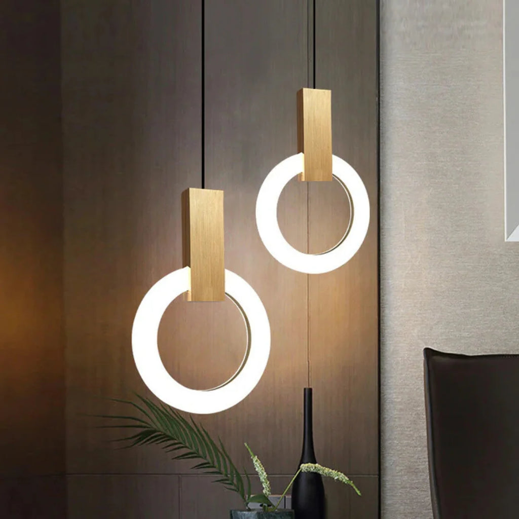 Pendant Light | Nordic Design & Integrated LED | Ø20 x H30 & Ø30 x H40 cm