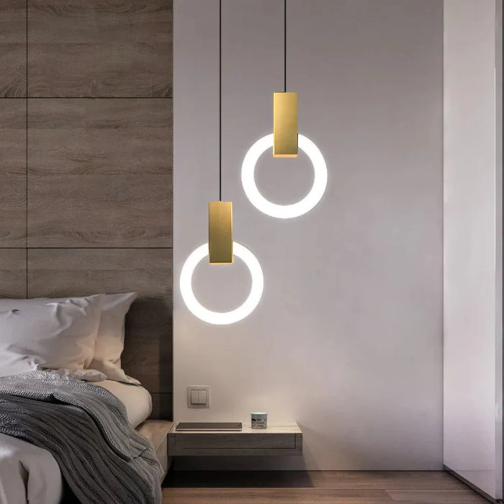 Pendant Light | Nordic Design & Integrated LED | Ø20 x H30 & Ø30 x H40 cm