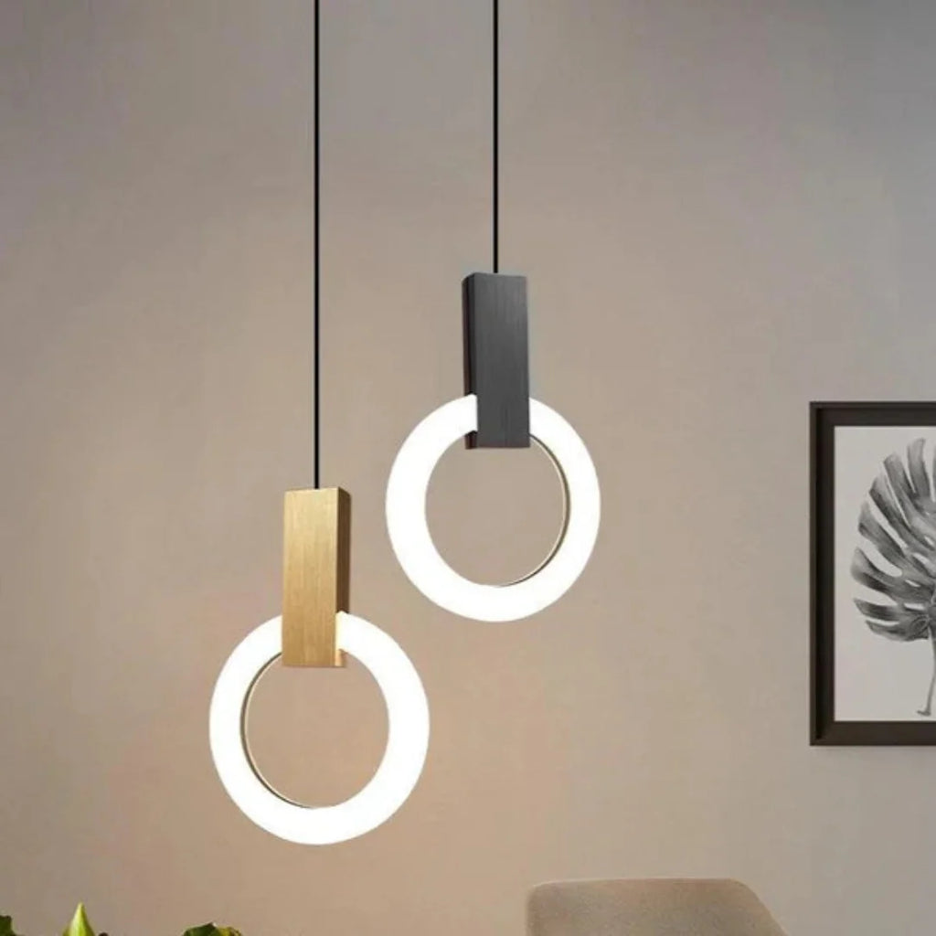 Pendant Light | Nordic Design & Integrated LED | Ø20 x H30 & Ø30 x H40 cm