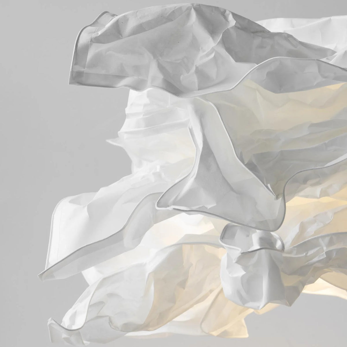 Pendant Light | Origami Paper Shade & Hardwired E26/E27