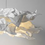 Pendant Light | Origami Paper Shade & Hardwired E26/E27
