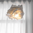 Pendant Light | Origami Paper Shade & Hardwired E26/E27