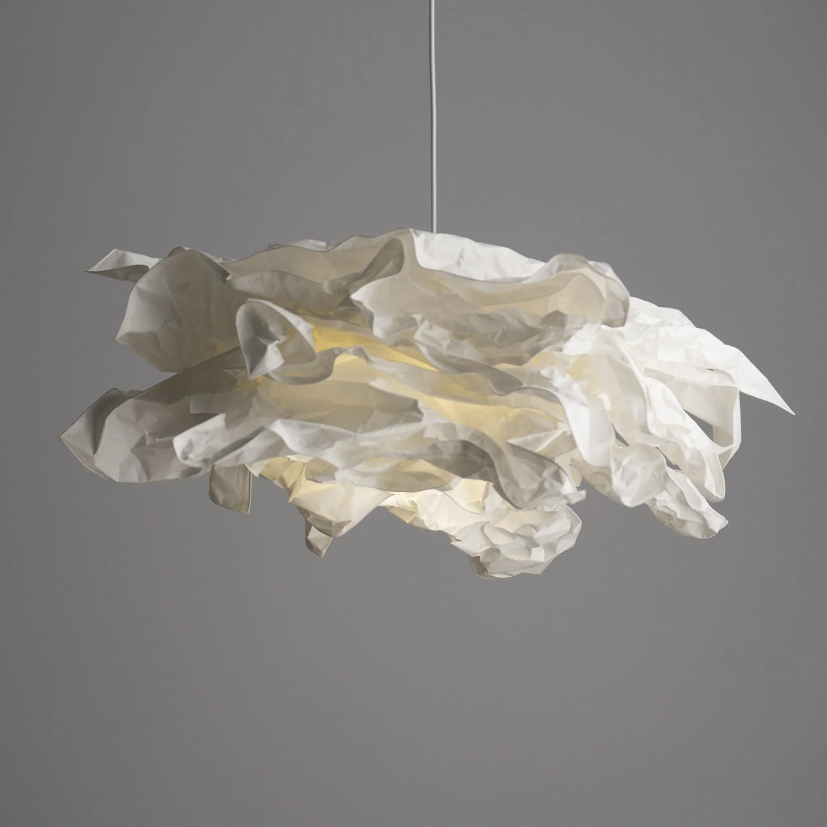 Pendant Light | Origami Paper Shade & Hardwired E26/E27