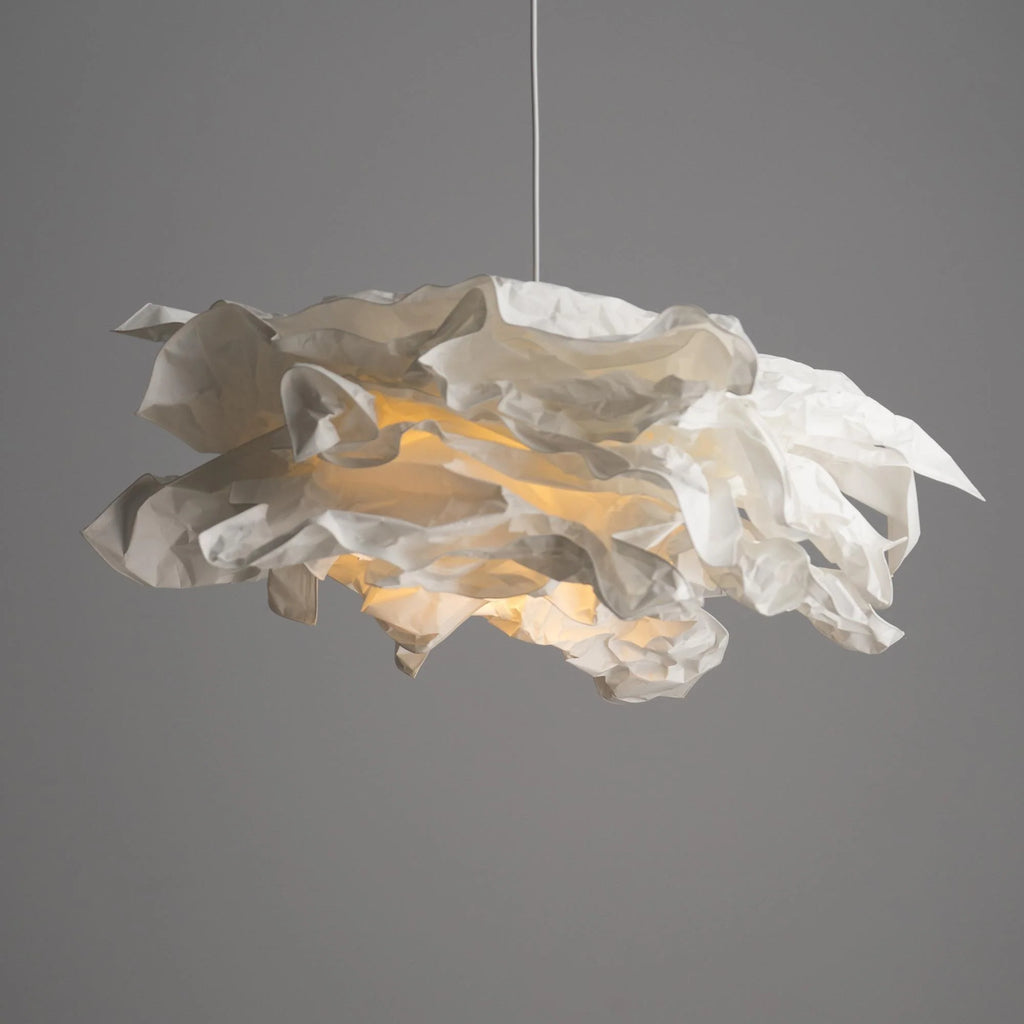Pendant Light | Origami Paper Shade & Hardwired E26/E27
