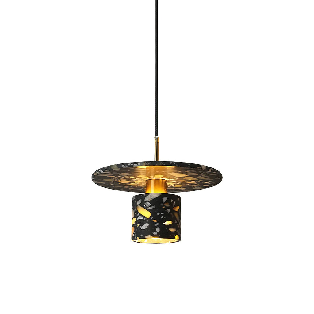 Pendant Light | Terrazzo Shade & Metal Body | Ø18/20/30 cm