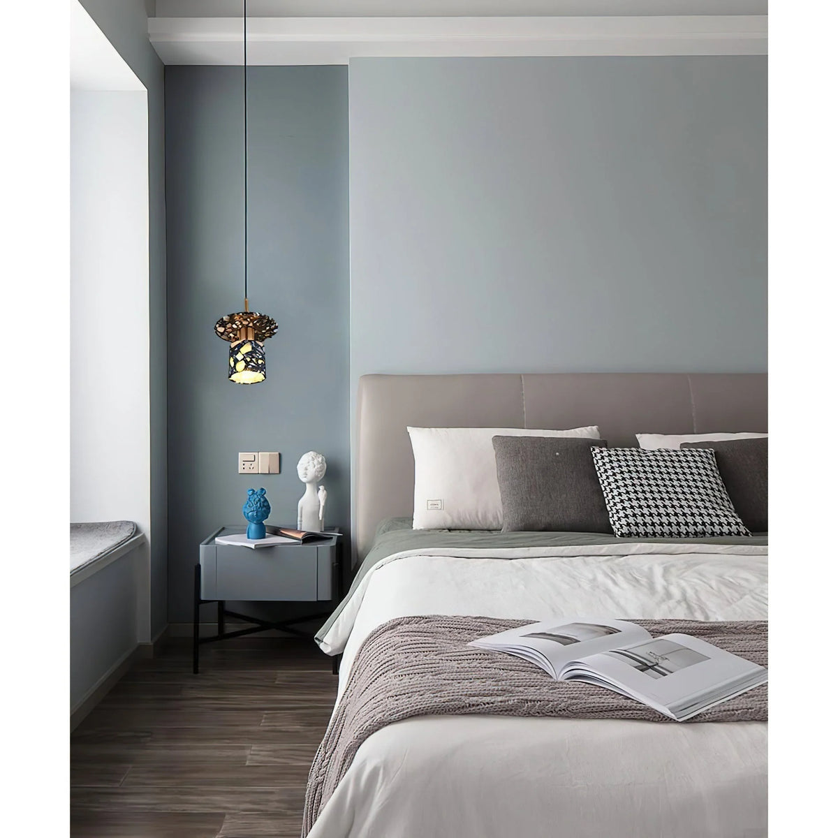 Pendant Light | Terrazzo Shade & Metal Body | Ø18/20/30 cm