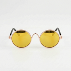 Pet Sunglasses | Lightweight & Sturdy Round Retro Frame | For Cats & Small Pets
