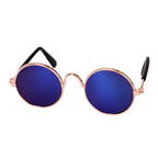 Pet Sunglasses | Lightweight & Sturdy Round Retro Frame | For Cats & Small Pets