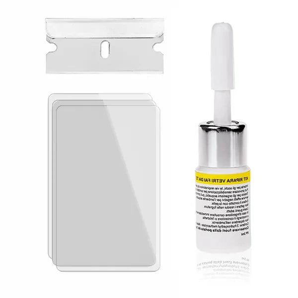 Phone Screen Repair Kit | Pre-Mixed Liquid Glass & Vacuum Applicator